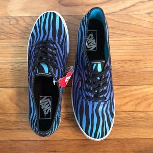 Vans - NEW Zebra Fade Authentic Lo Pro - w 9 m 7.5